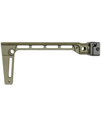 Midwest Industries MIARMSFODG Arm Brace Side Folding Stock ODG 6061 Aluminum Fixed