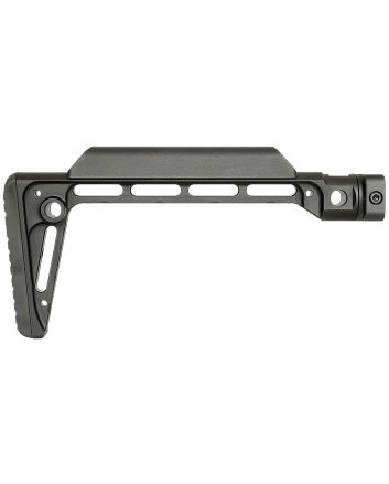 Midwest Industries MIMINF Minimalistic Fixed Stock Black 6061 Aluminum Fixed