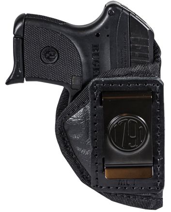 1791 Gunleather ECOP1BLKR EcoCarryIWB Pocket Size Black Right Hand