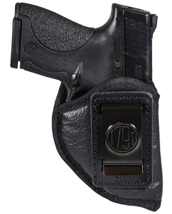 1791 Gunleather ECOSC1BLKRSub-Compact IWB Small Black Right Hand