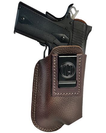 1791 Gunleather ORLBFCD3LBRWL Optic Ready Light Bearing Fair Chasing IWB Size 03 Brown Left Hand