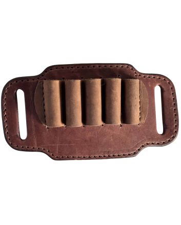 1791 Gunleather HNTABSLRBRWA Ammo Belt Slide Brown Leather 30-06 Springfield