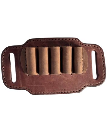 1791 Gunleather HNTABSMRBRWA Ammo Belt Slide Brown Leather