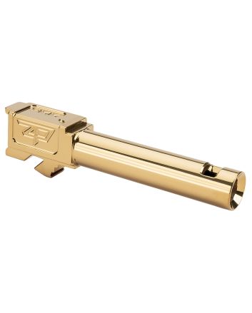 Zaffiri Precision ZP.19BCPG Fits Glock 19 Gen1-4 3.89" Gold 416R Stainless Steel