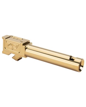 Zaffiri Precision ZP.19G5BCPG Fits Glock 19 Gen 5 3.89" Gold 416R Stainless Steel