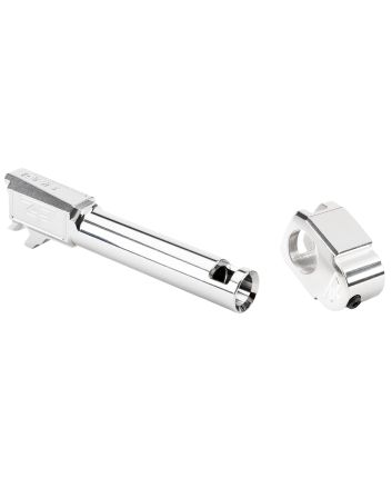 Zaffiri Precision ZP.365BTCSSThreadless Compensator 9mm Fits Sig P365 Silver 17-4 Stainless Steel