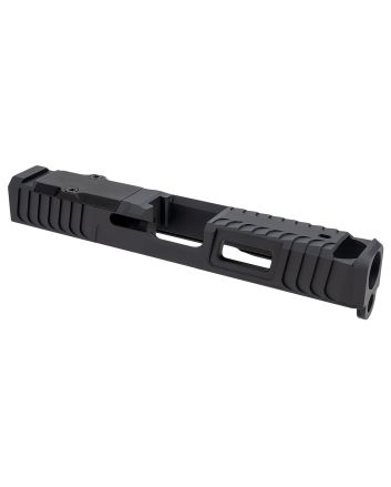 Zaffiri Precision ZPS.B.43.BLK ZPS.IBS Custom Slide Fits Glock 43/43x Black 17-4 Stainless Steel