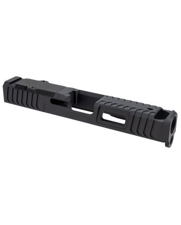 Zaffiri Precision ZPS.B.19.BLK ZPS.IBS Custom Slide Fits Glock 19 Gen 3 Black 17-4 Stainless Steel