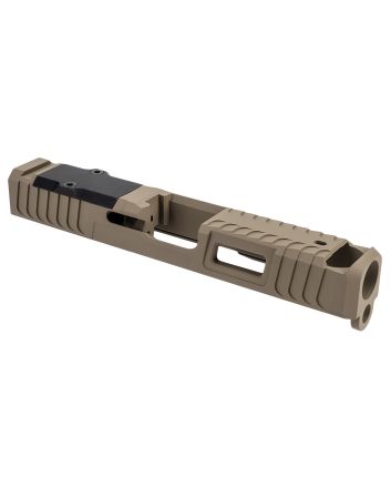 Zaffiri Precision ZPS.B.19.FDE ZPS.IBS Custom Slide Fits Glock 19 Gen 3 Flat Dark Earth 17-4 Stainless Steel