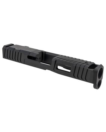 Zaffiri Precision ZPS.B.19.G5.BLK ZPS.IBS Custom Slide Fits Glock 19 Gen 5 Black 17-4 Stainless Steel