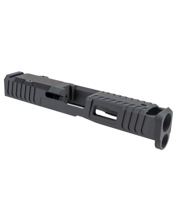 Zaffiri Precision ZPS.B.19.G5.SG ZPS.IBS Custom Slide Fits Glock 19 Gen 5 Sniper Gray 17-4 Stainless Steel