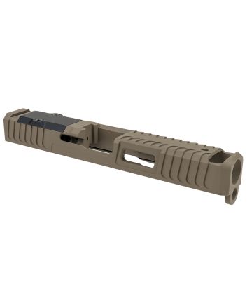 Zaffiri Precision ZPS.B.17.FDE ZPS.IBS Custom Slide Fits Glock 17 Gen 3 Flat Dark Earth 17-4 Stainless Steel
