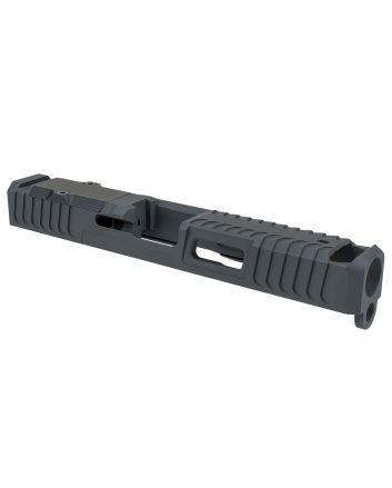 Zaffiri Precision ZPS.B.17.SG ZPS.IBS Custom Slide Fits Glock 17 Gen 3 Sniper Gray 17-4 Stainless Steel