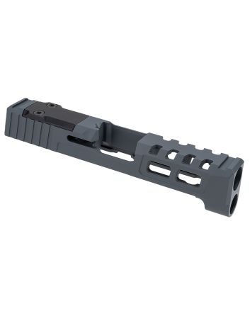 Zaffiri Precision ZPS.2.HCPRO.SG ZPS.2 Custom Slide Fits Springfield Hellcat Pro Sniper Gray 17-4 Stainless Steel