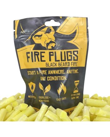 Black Beard Fire Starters PLUG Fire Plug50 Fire Plugs