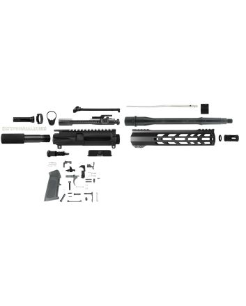 TacFire SSPK556LPK10 Pistol Kit5.56x45mm NATO AR-Pistol Platform Black Steel