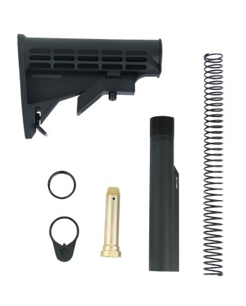 TacFire MAR084 Mil-Spec M4 Stock Kit Black