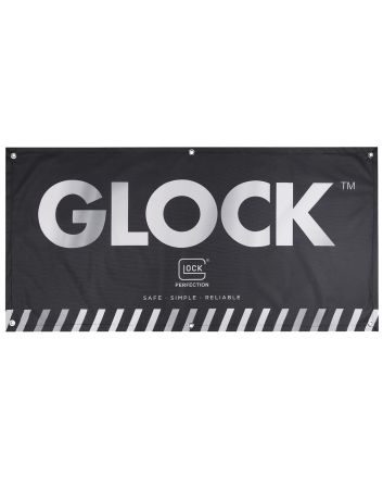 Glock AD02044 Fabric BannerBlack 4' x 2'