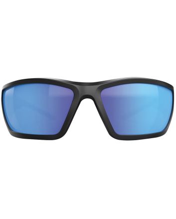 Glock AS41040 Blue Line Tactical Glasses Blue Mirror Lens Black Frame