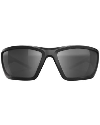 Glock AS41041 Blue Line Tactical Glasses Silver Mirror Lens Black Frame