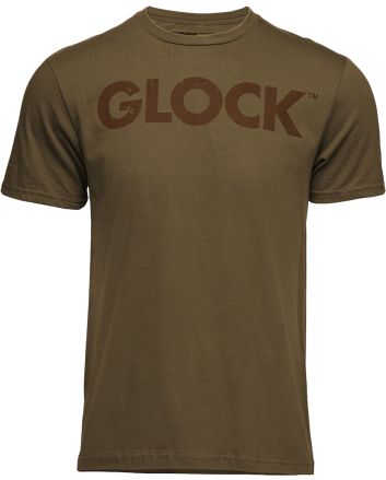 Glock AP96205 CaliberCoyote Tan Ringspun Cotton Short Sleeve 3XL