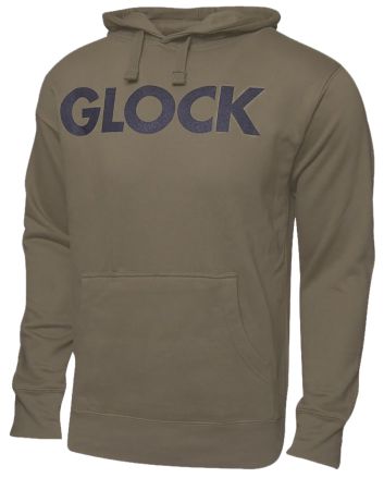 Glock AP95789_NEW Traditional Hoodie OD Green Durable Soft Fabric Long Sleeve Large