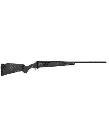 Fierce Firearms FRG300RUM26BF Twisted Rage 300 RUM 26" Armour Lube Black Steel Threaded Barrel, Drilled &amp; Tapped Steel Receiver, LR Negative Comb Forest Camo Carbon Fiber Stock
