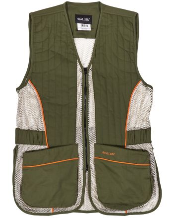 Allen 22611 Ace Shooting Vest M/L Olive/Tan