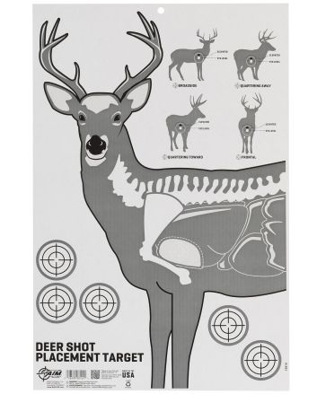 Allen 15810 Deer Vitals Corrugated Target Hanging Paper 23" x 35"