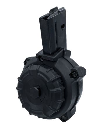 ProMag DRMA108 50rd Drum 6.8 SPC Fits AR-15 Black DuPont Zytel Polymer