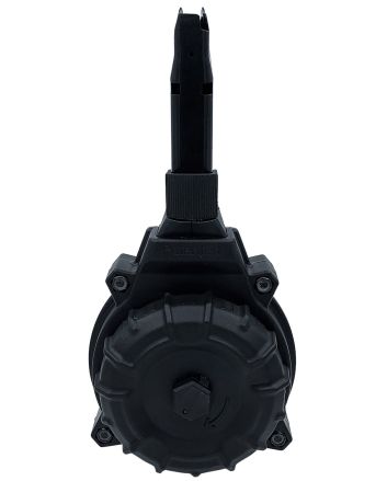 ProMag DRMA110 50rd Drum 9mm Fits Shadow Systems CP920 Black DuPont Zytel Polymer