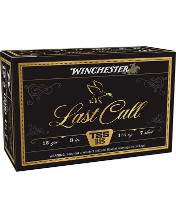 Winchester Ammo LCTSS1237 Last Call12Gauge 3" 1 1/4oz Tungsten 7 Shot 10 Per Box/10 Case