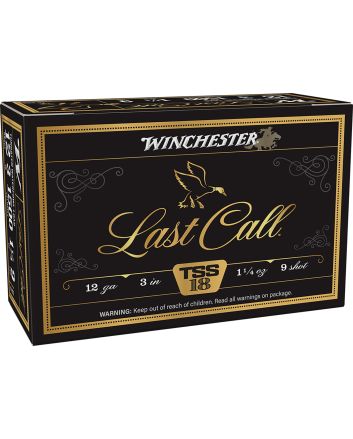 Winchester Ammo LCTSS1239 Last Call12Gauge 3" 1 1/4oz Tungsten 9Shot 10 Per Box/10 Case