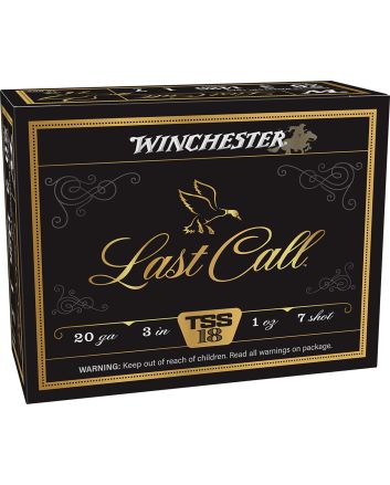 Winchester Ammo LCTSS2037 Last Call20Gauge 3" 1oz Tungsten 7Shot 10 Per Box/10 Case