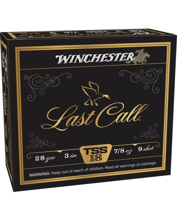 Winchester Ammo LCTSS2839 Last Call28Gauge 3" 7/8oz Tungsten 9Shot 10 Per Box/10 Case