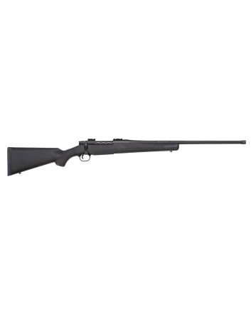 Mossberg 28233 Patriot Carbine 6.5 PRC 5+1 20" Matte Blued Threaded Bull Barrel, Matte Blued Picatinny Rail Receiver, Black Fixed Synthetic Stock