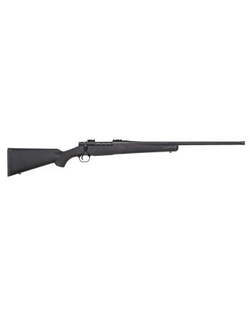 Mossberg 28234 Patriot Carbine 300 Win Mag 5+1 20" Matte Blued Threaded Bull Barrel, Matte Blued Drilled &amp; Tapped Receiver, Fixed Black Synthetic Stock
