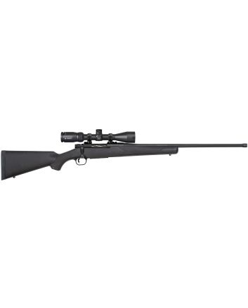 Mossberg 28250 Patriot w/Optic 400 Legend 4+1 20" Matte Blued Threaded Barrel, Matte Blued Drilled &amp; Tapped Receiver, Fixed Black Synthetic Stock, Vortex Crossfire II 3-9x40mm