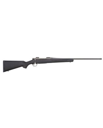 Mossberg 28262 PatriotFull Size 400 Legend 4+1 20" Stainless Cerakote Threaded Barrel, DrilledStainless Cerakote Stainless Steel Receiver, Black Fixed Synthetic Stock