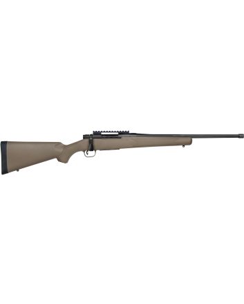 Mossberg 28263 Patriot Predator Full Size 400 Legend 4+1 20" Matte Blued Threaded Barrel, Matte Blued Picatinny Rail Receiver, Fixed Flat Dark Earth Synthetic Stock