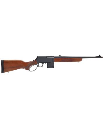 Henry H023223 Supreme223 Rem/5.56 NATO 10+1 18" Blued Threaded Barrel, Black Hardcoat Anodize Drilled &amp; Tapped Aluminum Receiver, Fixed American Walnut Stock, Ambidextrous