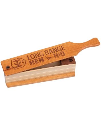 Knight &amp; Hale KHT0207 HD Long Range Hen Box Call Turkey Sounds Cherry/Walnut