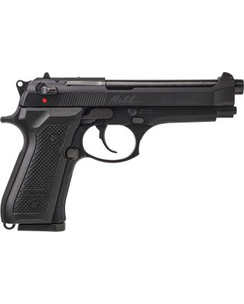 Derya Firearms 15LMELIK9TR Melik9mm Luger 15+1 4.90" Black Melonite Steel Barrel, Black Melonite Serrated Steel Slide,Black Aluminum Frame, Black Polymer Grip