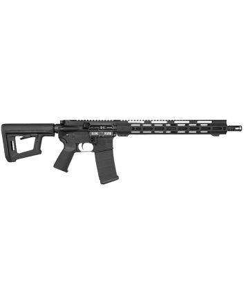 Diamondback DB1718K001 DB155.56 NATO 30+1 16" Black Nitride Threaded Barrel, Black Hardcoat Anodize Picatinny Rail Aluminum Receiver, Adjustable Black Synthetic Stock, Magpul MOE Grip