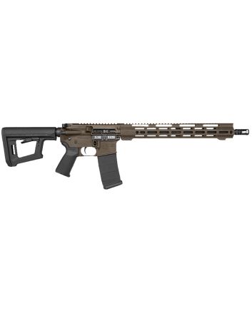 Diamondback DB1718K071 DB15 Carbon Series 5.56 NATO 30+1 16" Black Nitride Threaded Barrel, Midnight Bronze Cerakote Picatinny Rail Aluminum Receiver, Adjustable Black Synthetic Stock, Magpul MOE Grip