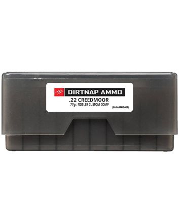 Fierce Firearms DNP22CM77GR Dirtnap22Creedmoor 77gr 20 Per Box/10 Case