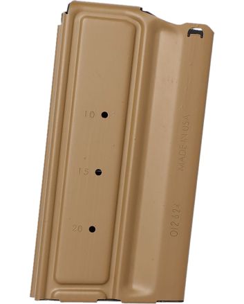 Sig Sauer MAGSPEARMULTICOY MCX-Spear20rd Double Stack 277 Sig Fury/6.8x51mm/6.5 Creedmoor/7.62 NATO Coyote Tan Steel