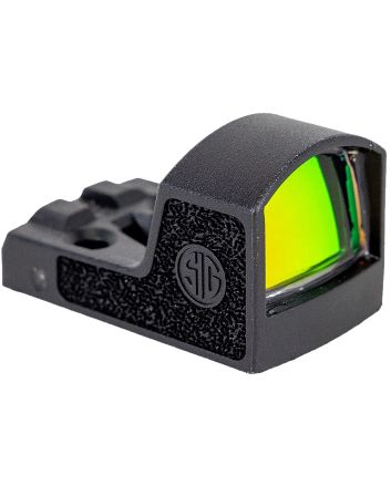 Sig Sauer Electro-Optics SOR01331 RomeoZero Auto Off Black 1x 3 MOA Red Dot Reticle Pistol