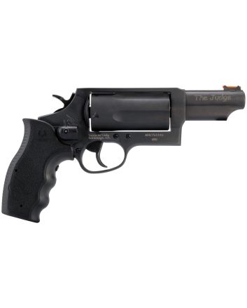 Taurus 2-441031MAGVL Judge w/Laser Compact 45 Colt (Long Colt) 410 Bore 3" Chamber 5rd 3" Matte Black Alloy Steel Barrel, Cylinder &amp; Frame, Viridian Laser, Transfer Bar Safety