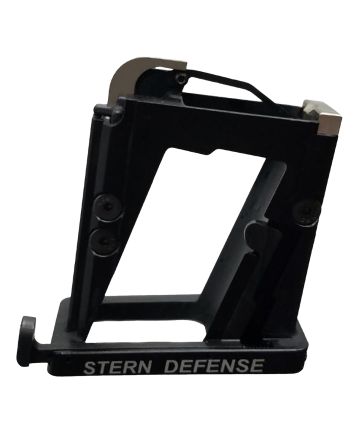 Stern Defense 001SDMAGAD9GLOCK9AND40Mag-AD9 9mm/40 S&amp;W Fits Glock Black Aircraft Grade Aluminum